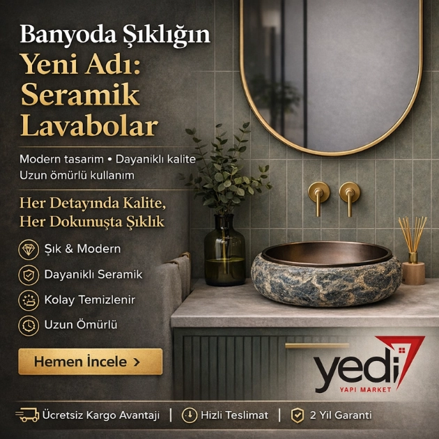 seramik lavabo