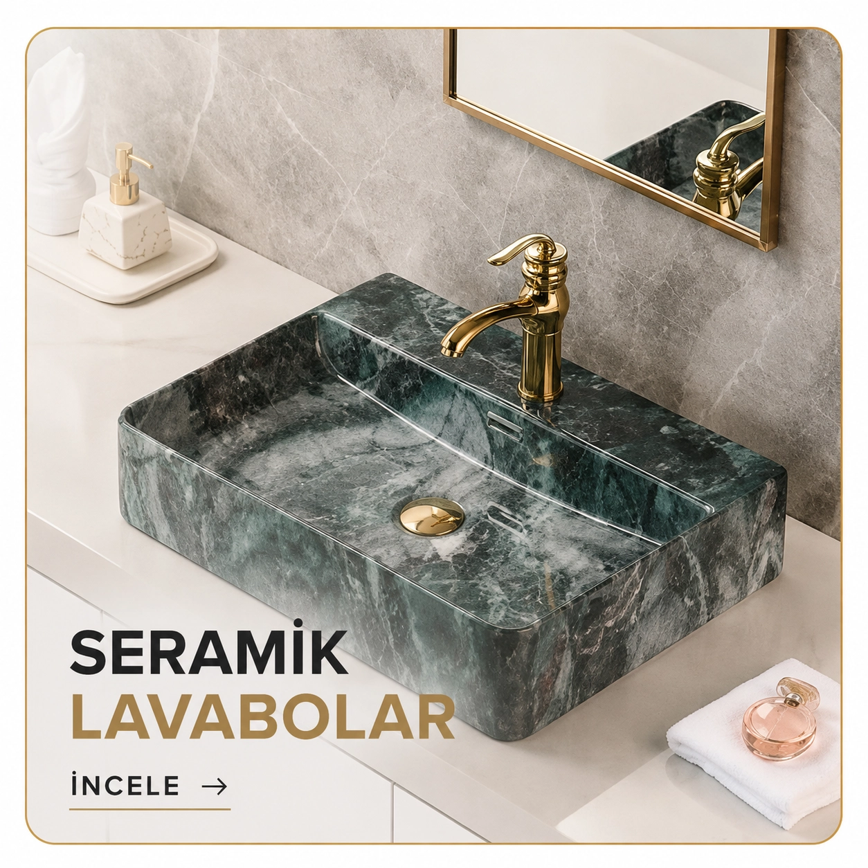 Seramik Lavabolar | Yedi Yapı Market