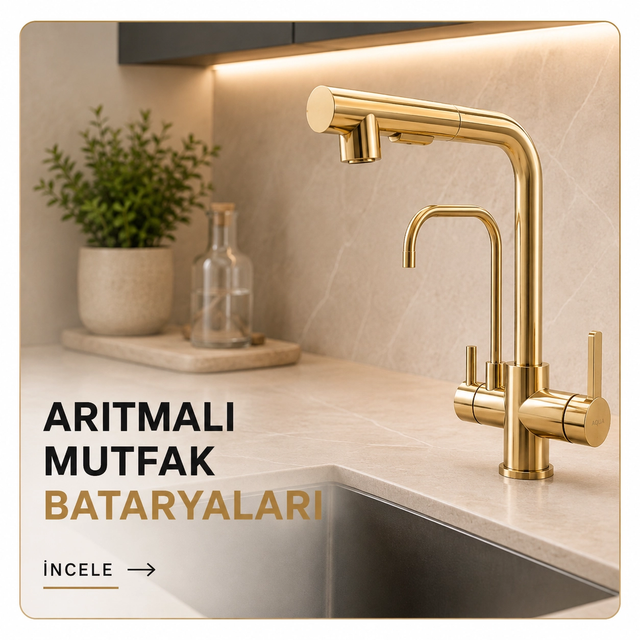 Arıtmalı Mutfak Bataryaları | Yedi Yapı Market