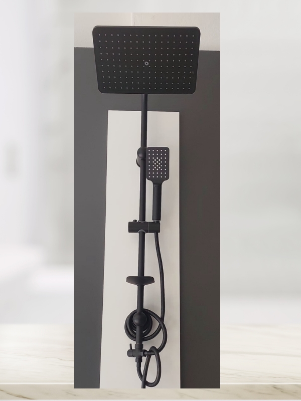 Nero Robot Duş Seti Siyah