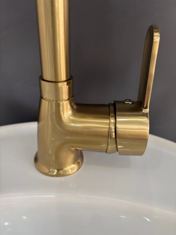 Mutfak Evye Bataryası Mat Gold 