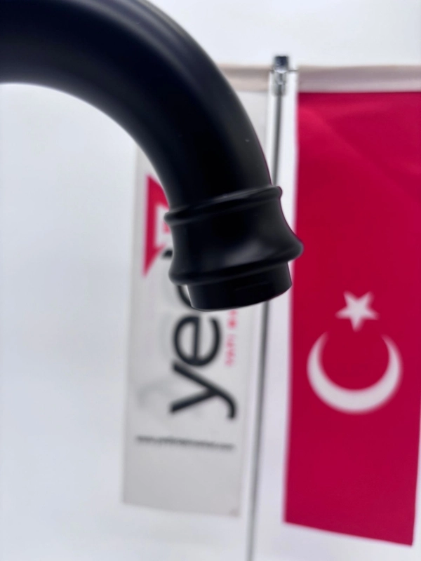 Yedi Yapı Market Çanak Lavabo Bataryası Siyah