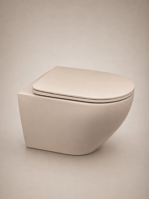 Krem Renk Asma Klozet 48x36,5x38 cm