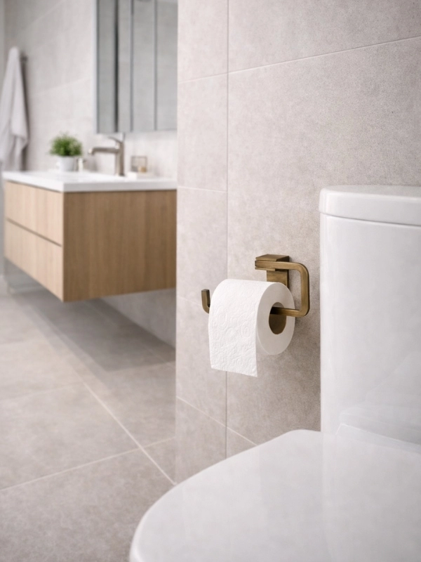 Banyo Aksesuarı Antik Kapaksız WC Kağıtlık 304 Paslanmaz Çelik