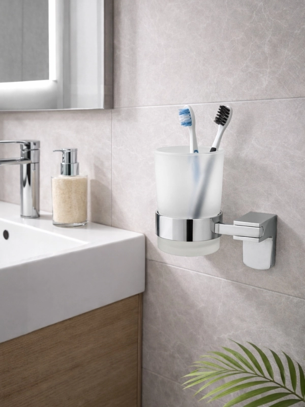 Banyo Aksesuarı Diş Fırçalık 304 Paslanmaz Çelik