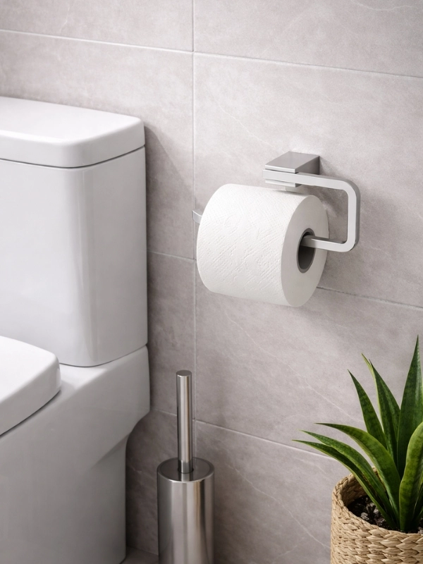 Banyo Aksesuarı Kapaksız WC Kağıtlık 304 Paslanmaz Çelik