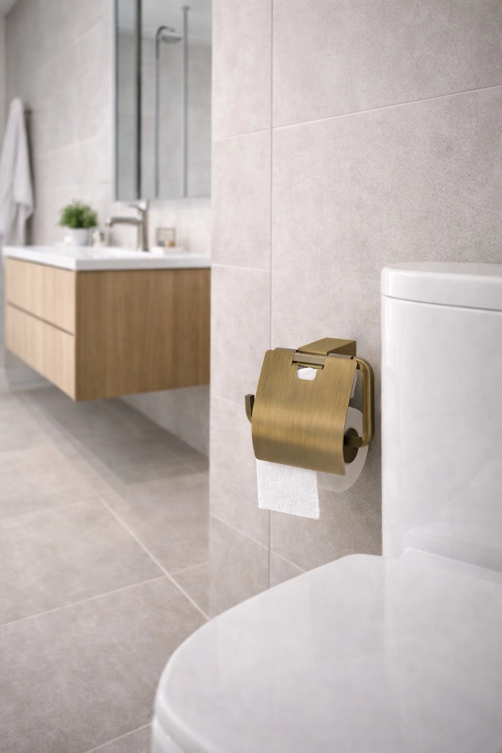 Banyo Aksesuarı Antik Kapaklı WC Kağıtlık 304 Paslanmaz Çelik