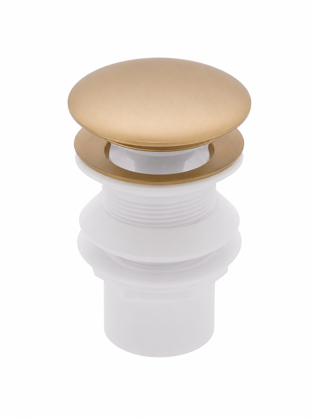Lavabo Sifonu Pop Up -Patpat Mat Gold 