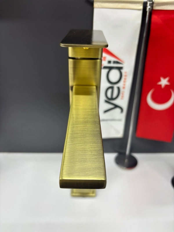 Kare Antik Çanak Lavabo Bataryası 