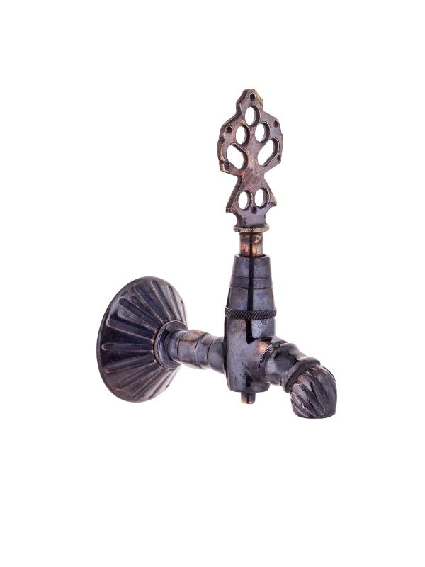 1/2 Sarıklı Osmanlı Hamam Kurna Musluğu Eskitme