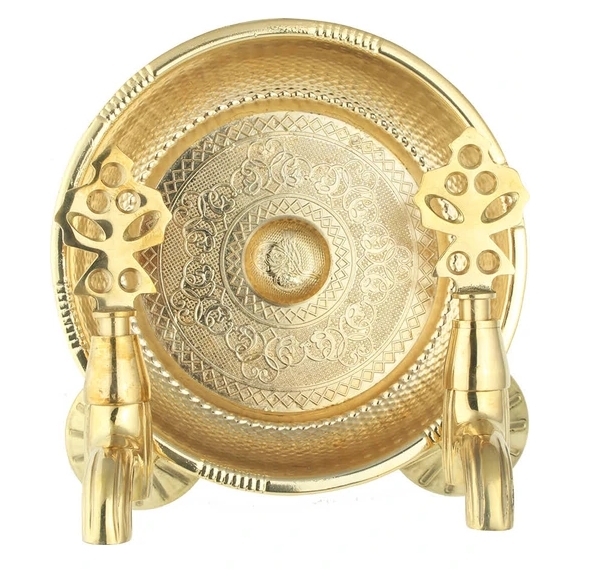 Hamam Taslı Ikili Osmanlı Musluğu Sarı 1/2
