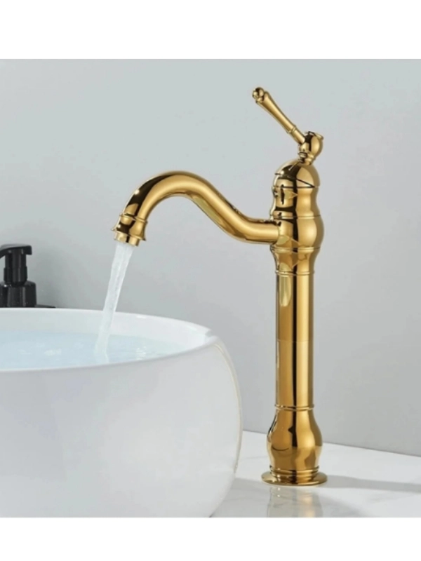 Yedi Yapı Market Çanak Lavabo Bataryası Gold