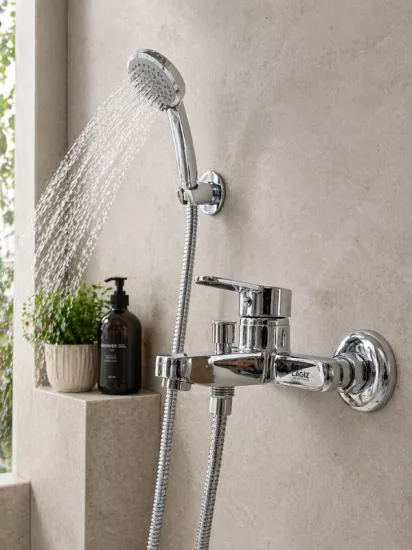 Modern Duş Bataryası Pirinç Gövde, Banyo Bataryası
