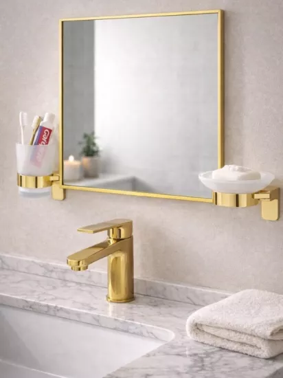 304 Paslanmaz Çelik Banyo Aksesuar Seti