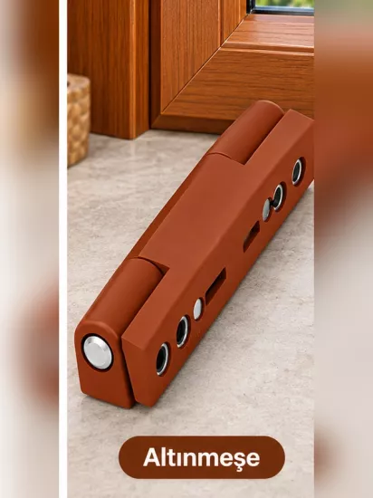 Altın Meşe PVC Kapı Menteşesi | Sac Destekli