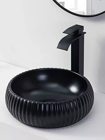Tezgah Üstü Seramik Çanak Lavabo Banyo Lavabosu