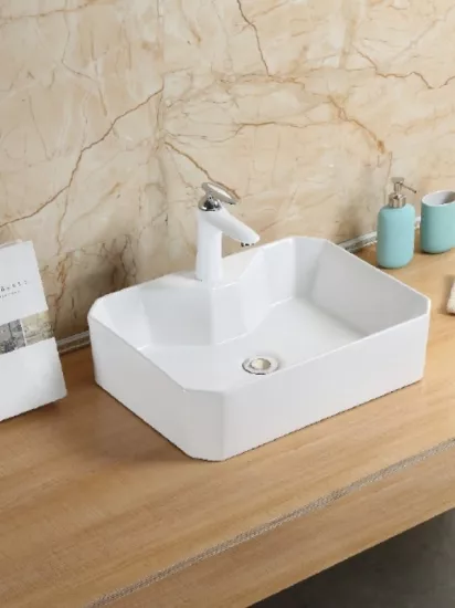 Tezgah Üstü Seramik Çanak Lavabo Banyo Lavabosu
