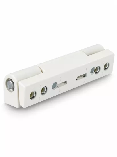 Beyaz PVC Kapı Menteşesi | Galvaniz Sac Destekli