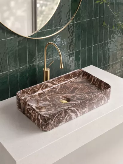 Büyük Çanak Lavabo 76x48 cm | Seramik