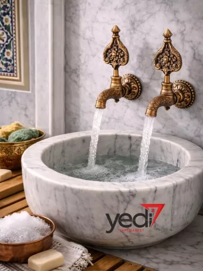 Osmanlı Hamam Kurna Muslukları