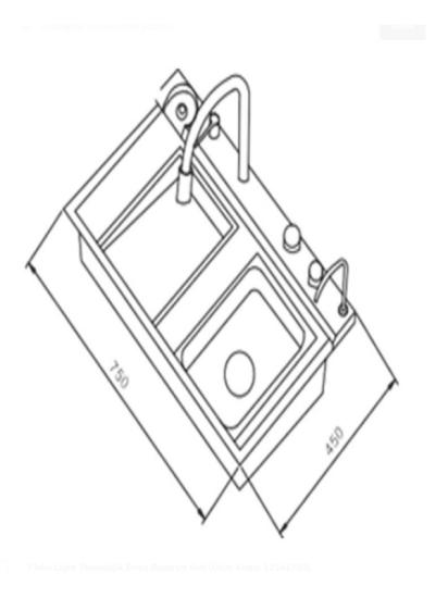 Teknolojik Mutfak Evyesi Tuşlu