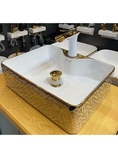Beyaz Gold Çanak Lavabo 48x37 cm | Seramik