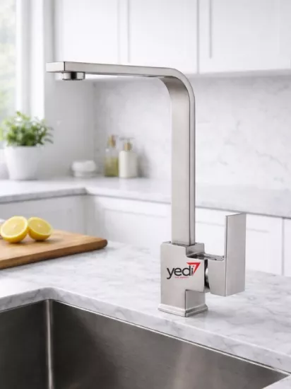 Mutfak Bataryası Kare Krom