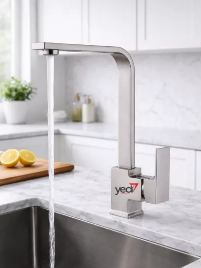 Mutfak Bataryası Kare Krom