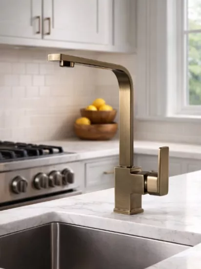 Mutfak Bataryası Kare Krom