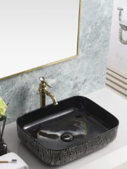 Tezgah Üstü Seramik Çanak Lavabo Banyo Lavabosu