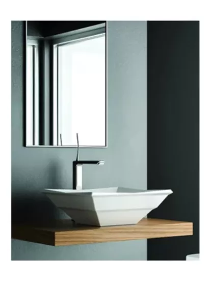 Tezgah Üstü Seramik Çanak Lavabo Banyo Lavabosu