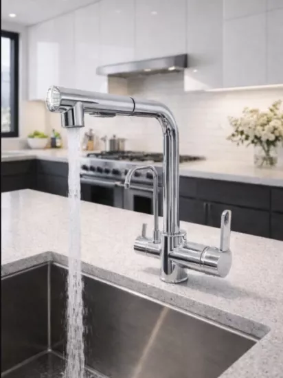 Arıtmalı spiralli mutfak bataryası