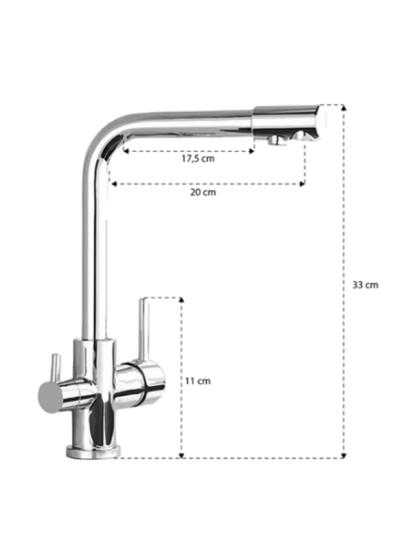 Beyaz Arıtmalı Mutfak Bataryası