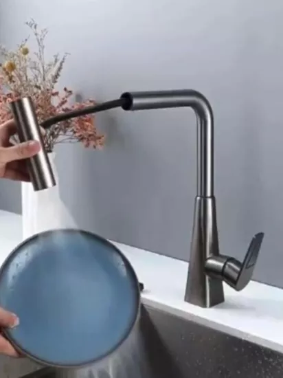 Spiralli Antrasit Mutfak Evye Bataryası