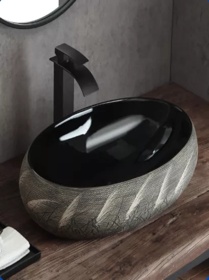 Tezgah Üstü Seramik Çanak Lavabo Banyo Lavabosu