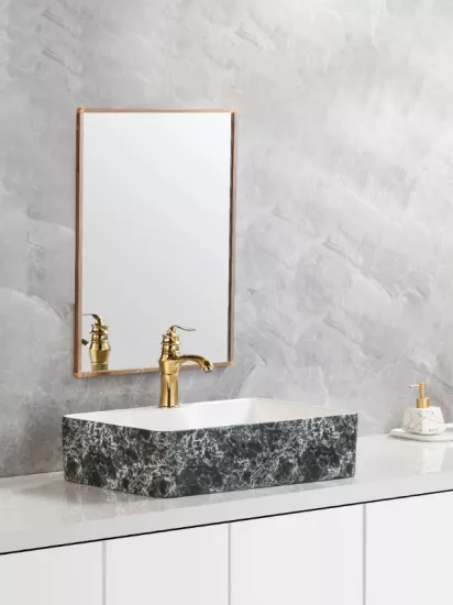 Tezgah Üstü Seramik Çanak Lavabo Banyo Lavabosu