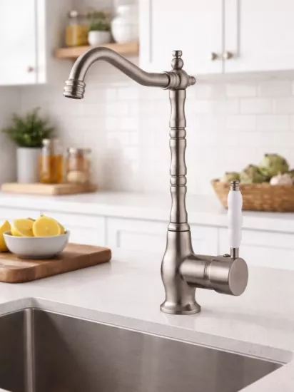 Mat Gümüş Mutfak Bataryası