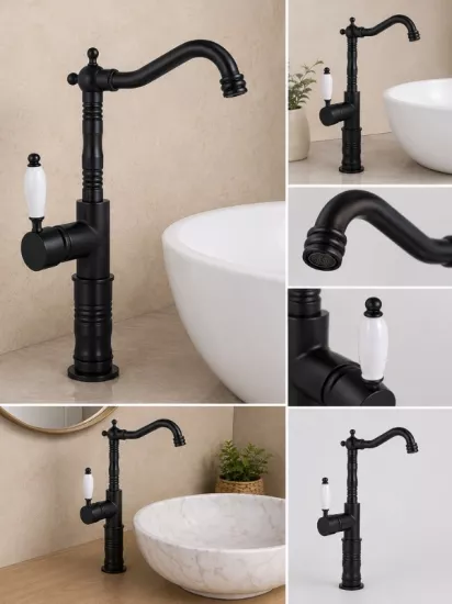 Rustik Çanak Lavabo Bataryası