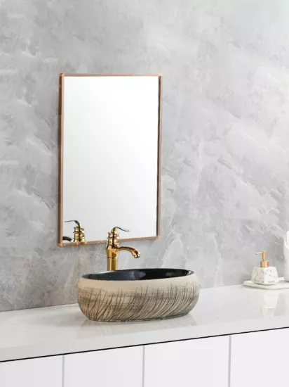 Tezgah Üstü Seramik Çanak Lavabo Banyo Lavabosu