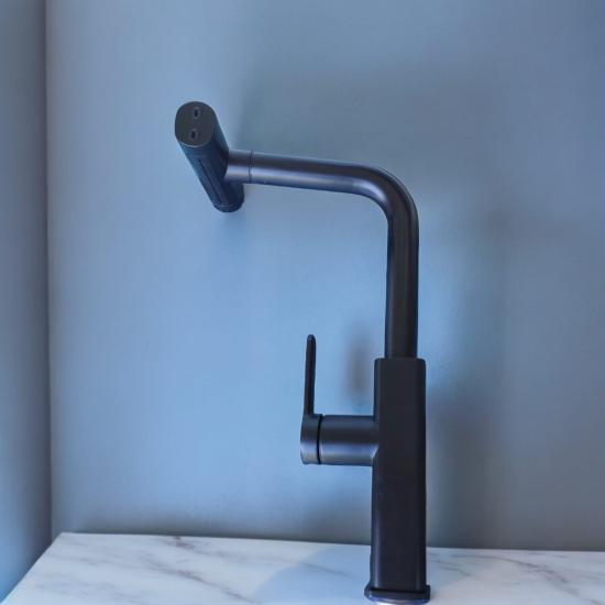 Spiralli Antrasit Mutfak Evye Bataryası